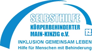 Bild Logo der Selbsthilfe Körperbehinderter Hanau / Gelnhausen e.V., bitte klicken für weitere Informationen